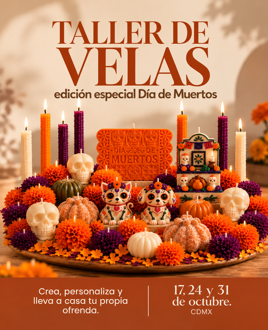 Taller de Velas de Altar · Día de Muertos — CDMX
